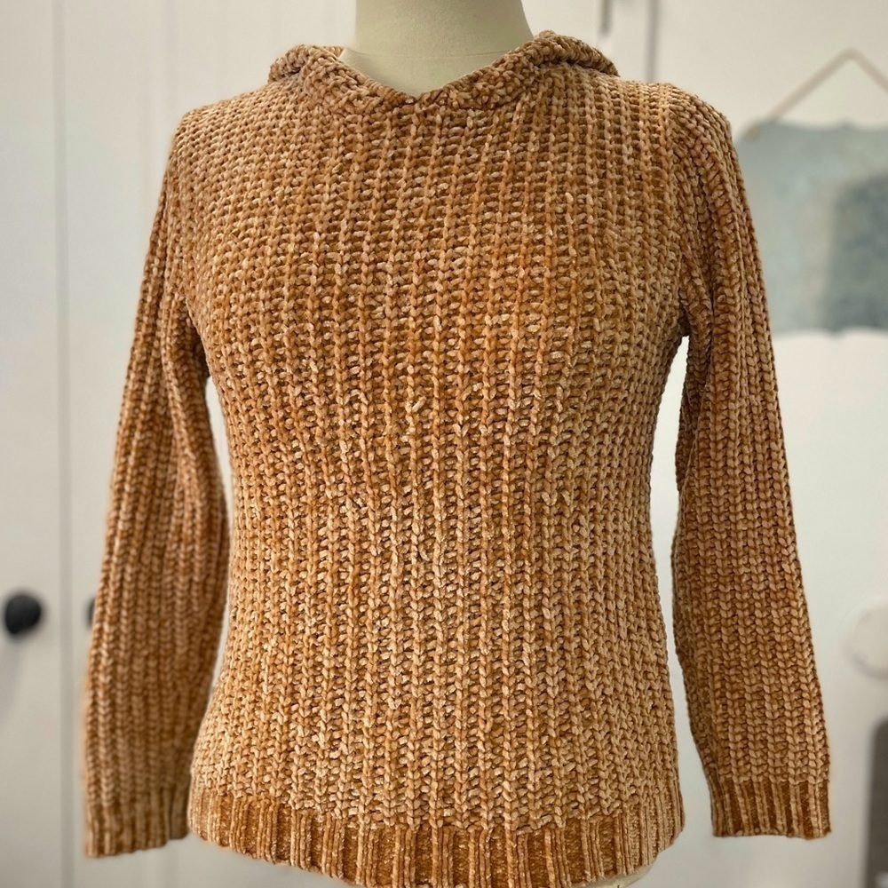 Forever 21 Girls Hooded Sweater - Toffee Color - US Size 11/12